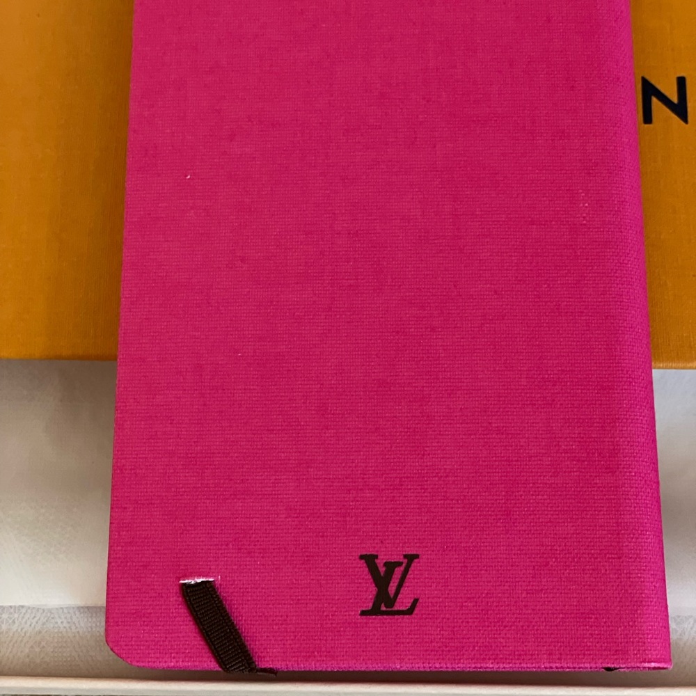 Louis Vuitton PM notebook.